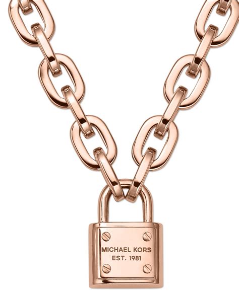 michael kors rosegold kette|Michael Kors rose gold.